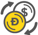 Dogecoin buy icon