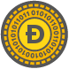 Dogecoin coin icon